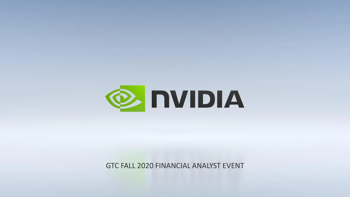 NVIDIA | Investor Presentation Deck | 34 slides · slide 1