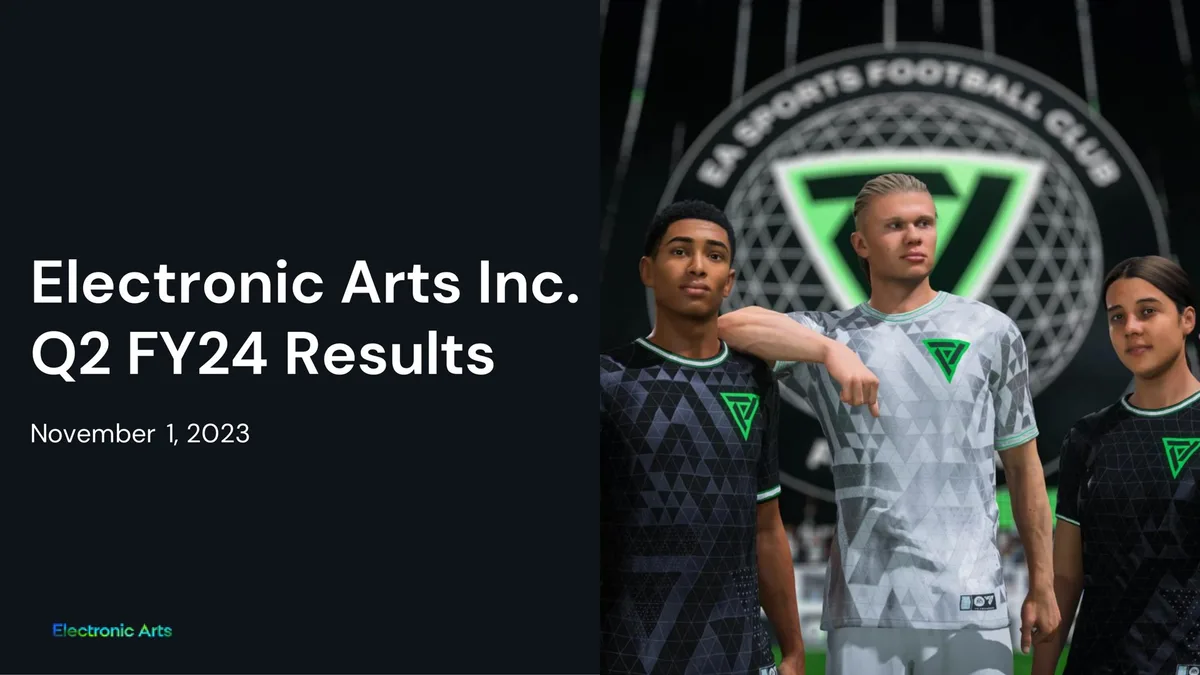 Electronic Arts | Results Presentation Deck | 17 slides · slide 1