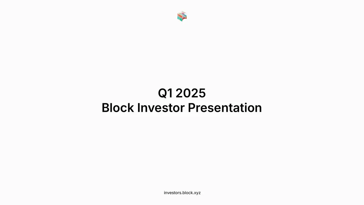 2025 Q1 Investor Presentation · slide 1