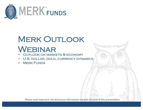 VanEck Merk Gold Trust | Market Presentation Deck | 24 slides