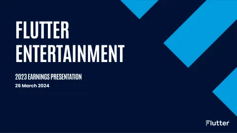 Flutter | Results Presentation Deck | 36 slides