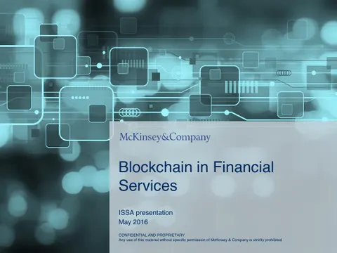 Blockchain and Digital Assets