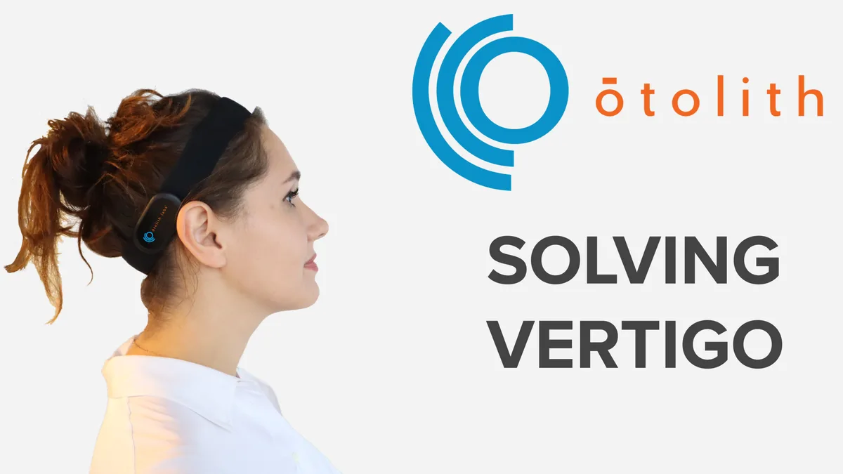Otolith Labs' $20 million Series A pitch deck · slide 1