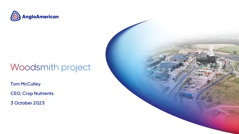 AngloAmerican | Investor Presentation Deck | 38 slides