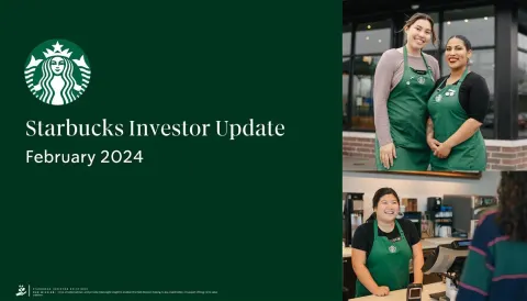 Starbucks | Investor Presentation Deck | 61 slides