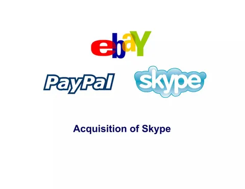 eBay | Mergers and Acquisitions Presentation Deck | 78 slides