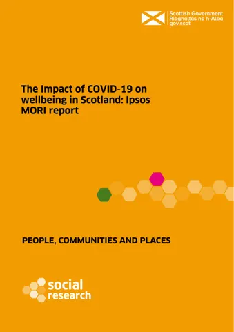 impact covid 19 wellbeing scotland ipsos mori report