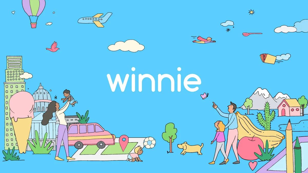 The slide is purely visual branding with no text other than the company name.