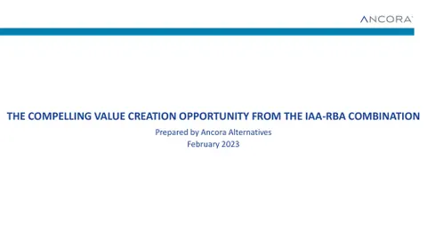 Ancora RB Ritchebros Presentation February 2023