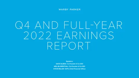 Warby Parker | Results Presentation Deck | 36 slides