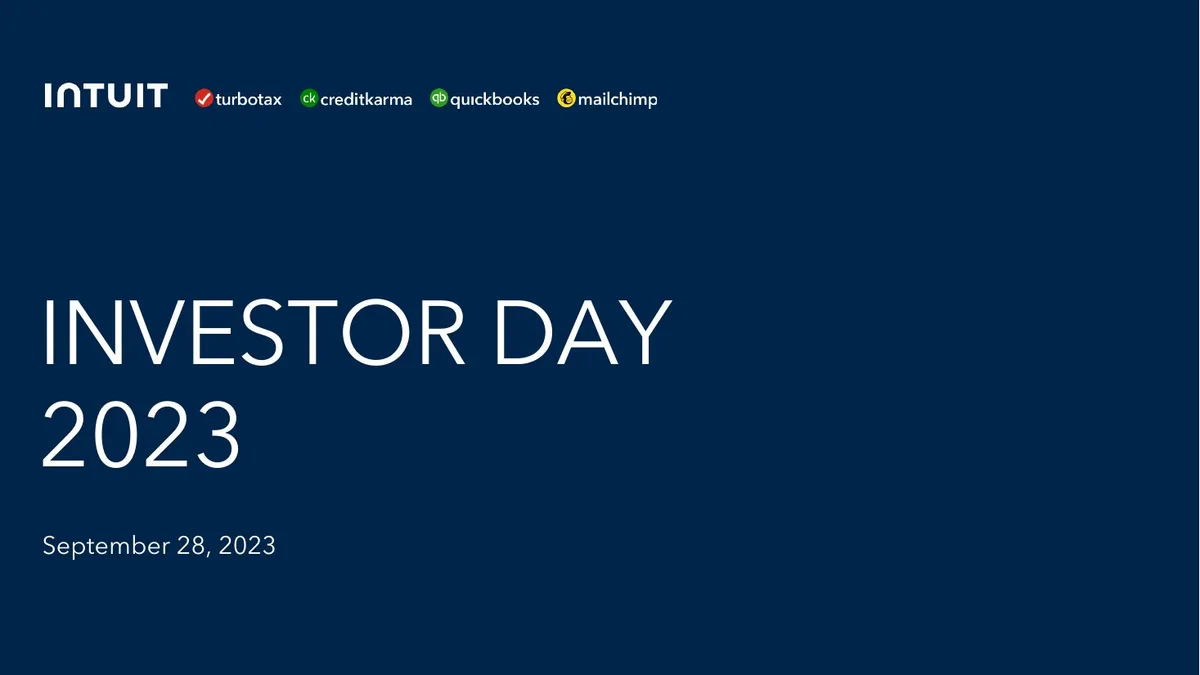 2023 Investor Day E2E · slide 1