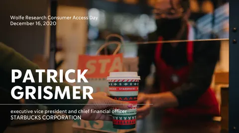 Starbucks | Investor Conference Presentation Deck | 7 slides