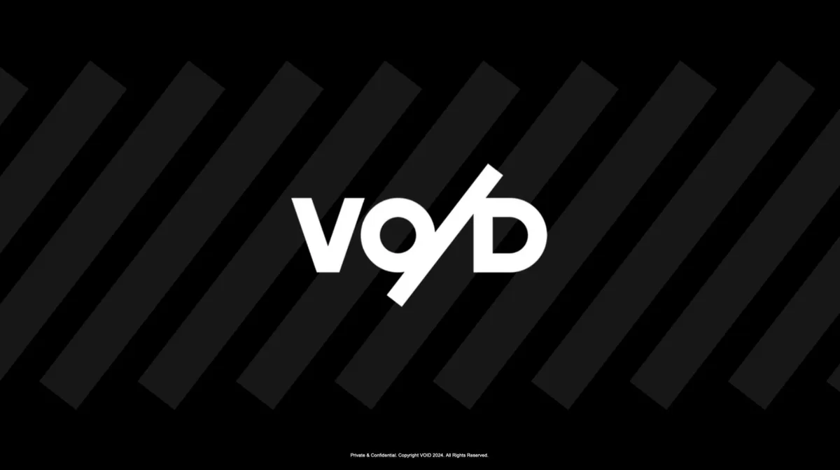 Pitch deck: VO/D startup raises $5M to build celebrity brands · slide 1