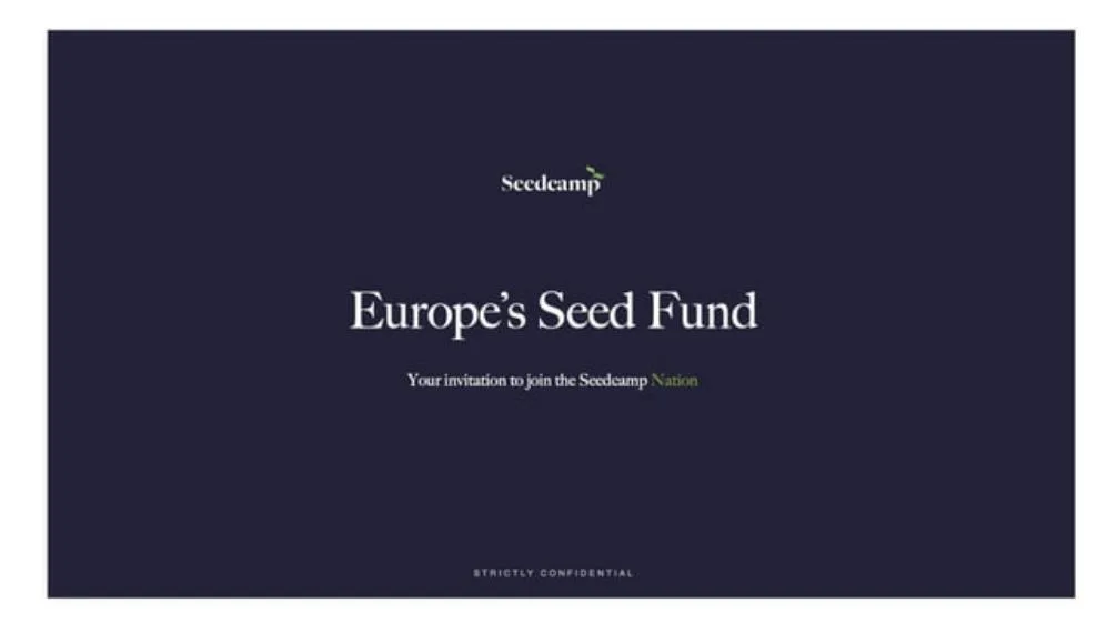 Seedccamp Fund 6 · slide 1