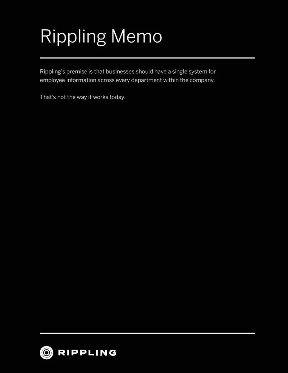 This is a minimalist text-based slide setting the stage for the problem.