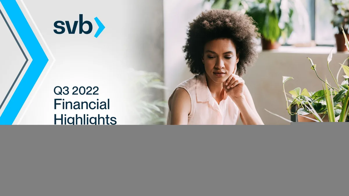 Silicon Valley Bank | Results Presentation Deck | 52 slides · slide 1