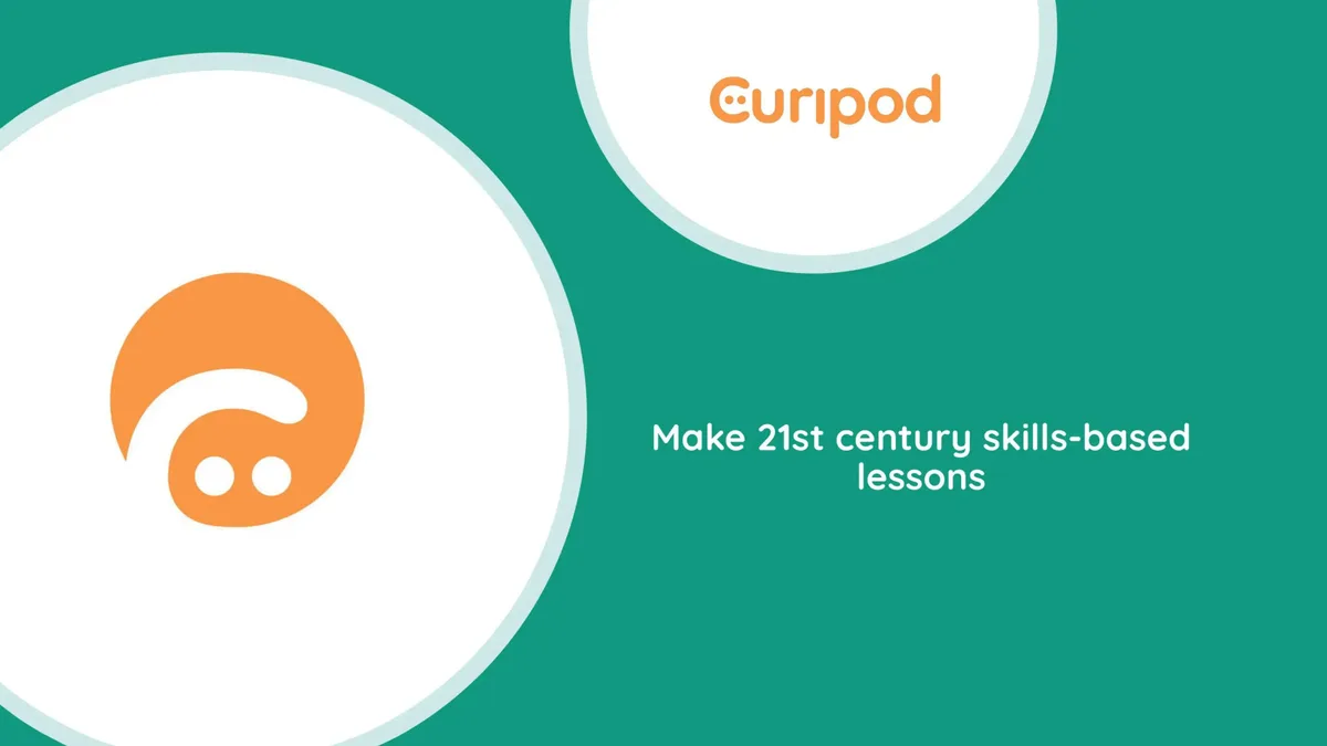 See the pitch deck that startup Curipod used to raise $4.6 million · slide 1