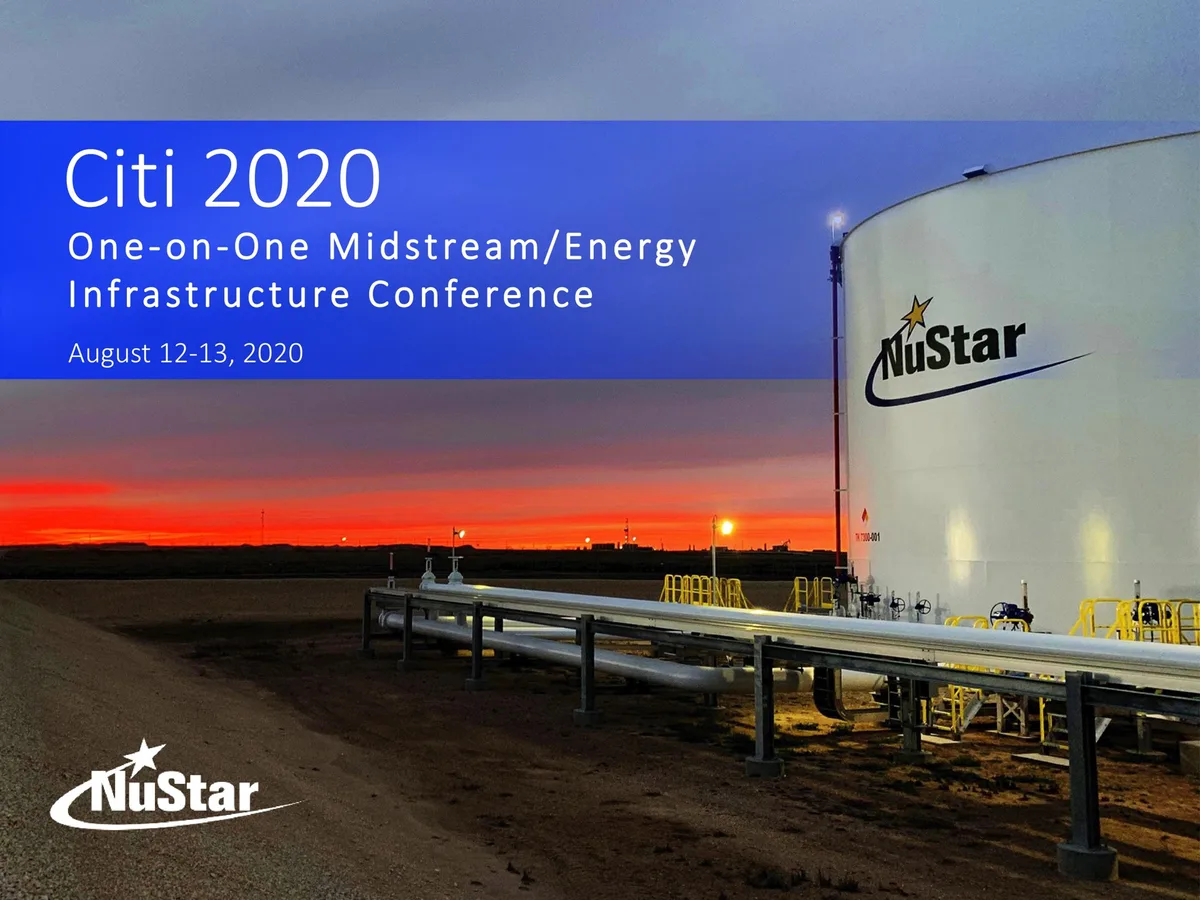 NuStar Energy | Investor Conference Presentation Deck | 44 slides · slide 1