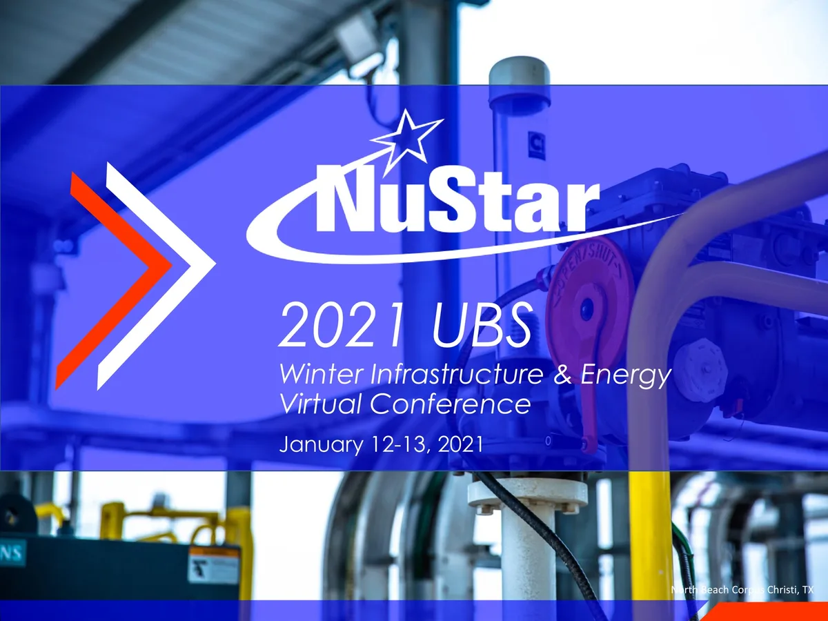 NuStar Energy | Investor Conference Presentation Deck | 40 slides · slide 1