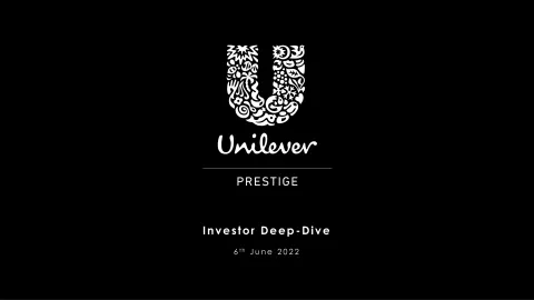 Unilever | Investor Day Presentation Deck | 26 slides