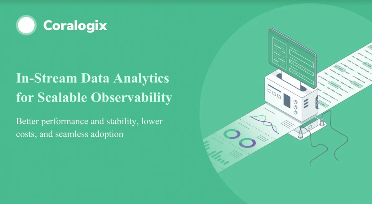 Data analytics startup Coralogix used this 16-slide pitch deck to raise $142 million in a Series D funding round · slide 1