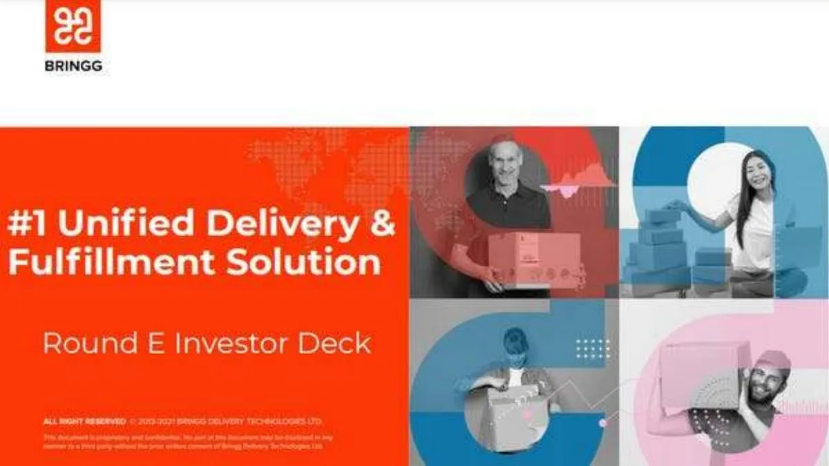 Bringg Pitch Deck · slide 1