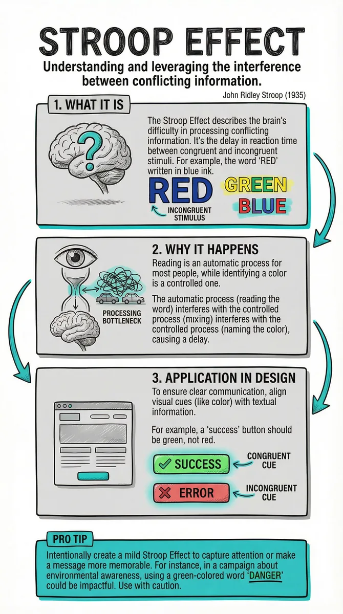 Stroop Effect illustration