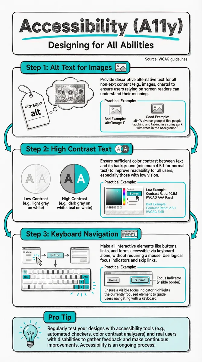 Accessibility (A11y) illustration
