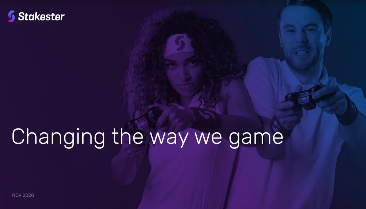 You are f***ing awesome': This straight-talking pitch deck won Rockstar Games cofounder Gary J. Foreman $2 million for his new startup Stakester · slide 1