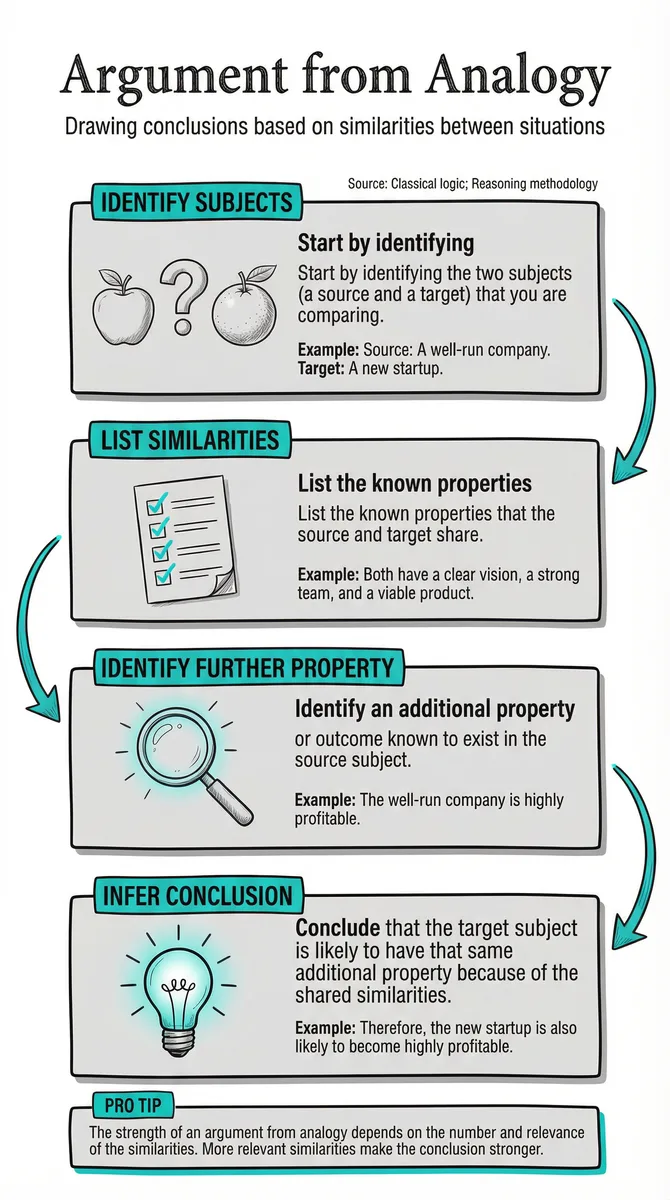 Argument from Analogy pattern illustration