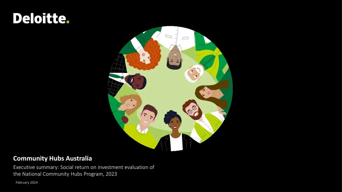 Community Hubs Australia · slide 1