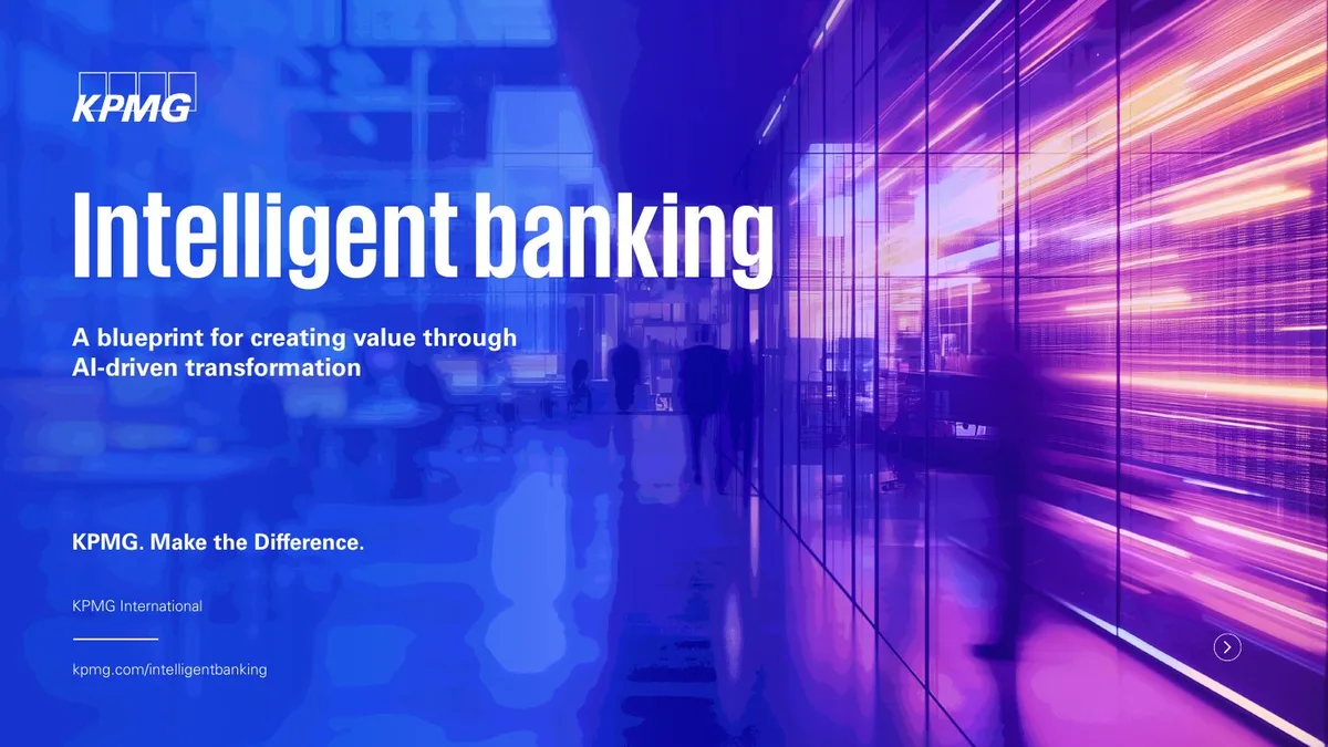 Intelligent banking · slide 1