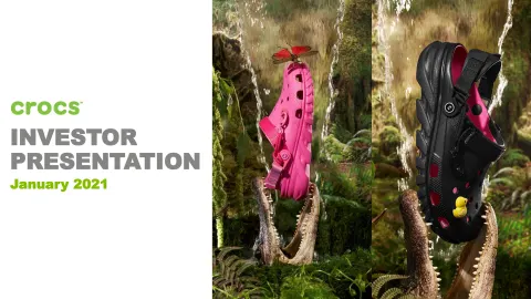 Crocs | Investor Presentation Deck | 27 slides