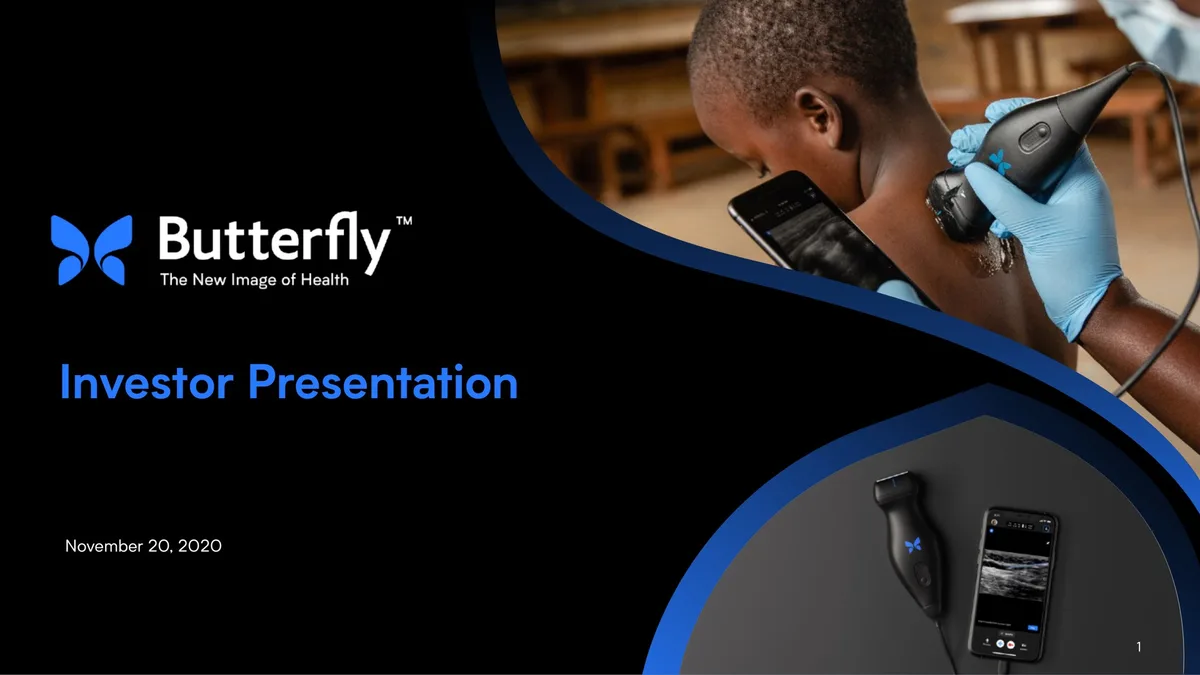 Butterfly | SPAC Presentation Deck | 36 slides · slide 1
