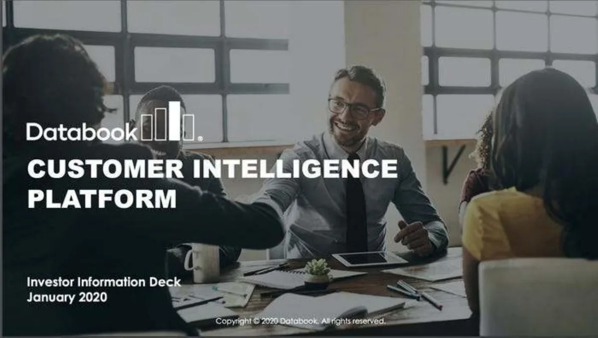 Databook Pitch Deck · slide 1