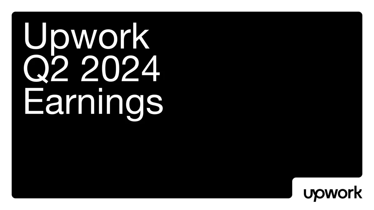 Upwork | Results Presentation Deck | 27 slides · slide 1