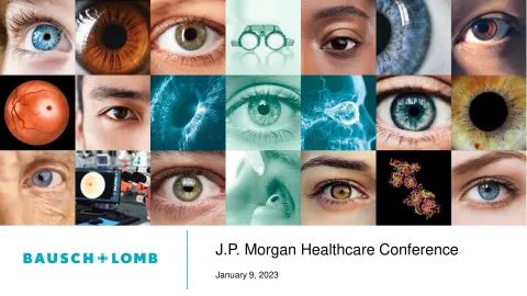 Bausch+Lomb | Investor Conference Presentation Deck | 25 slides