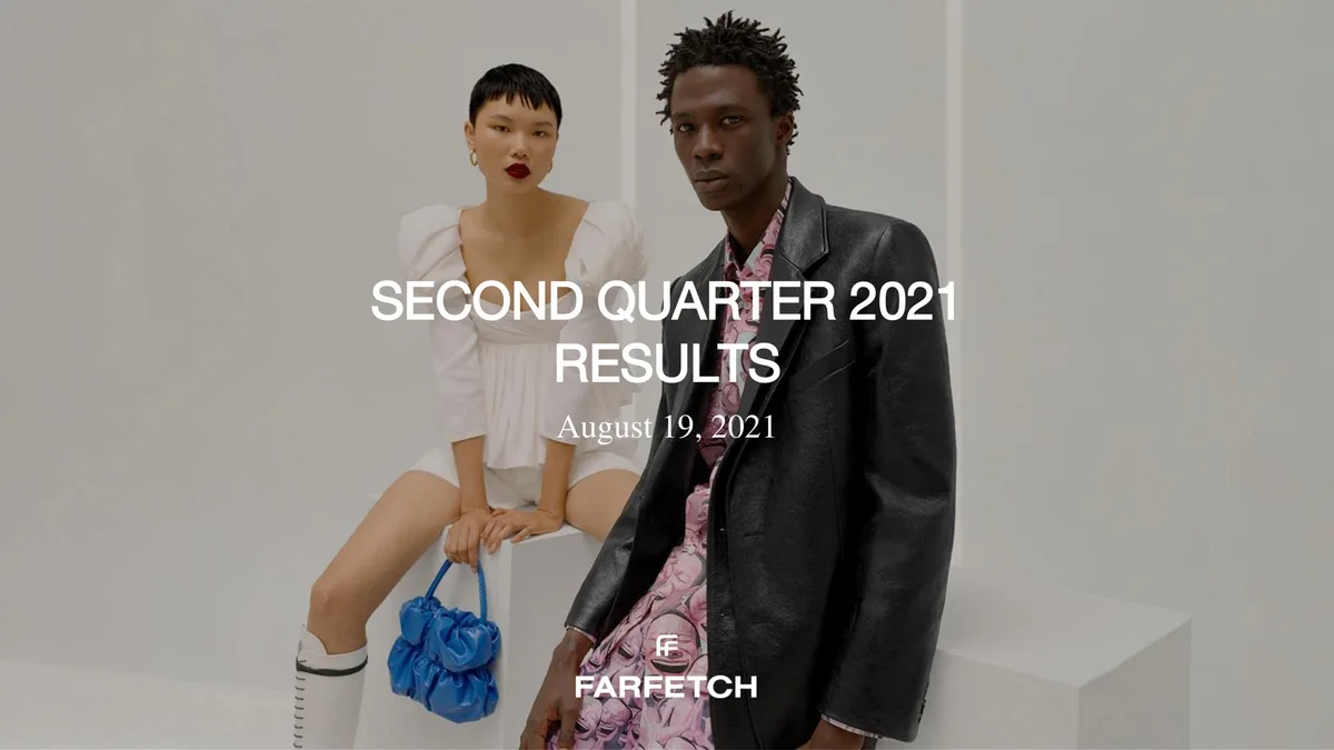 Farfetch | Results Presentation Deck | 14 slides · slide 1