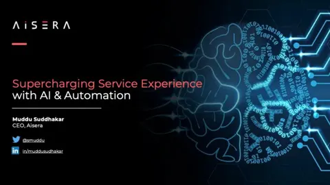 Here's an exclusive look at the pitch deck AI customer service startup Aisera used to raise $90 million from investors like Goldman Sachs and Thoma Bravo