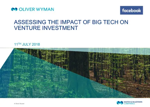 Assessing the Impact of Big Tech on Venture Investment