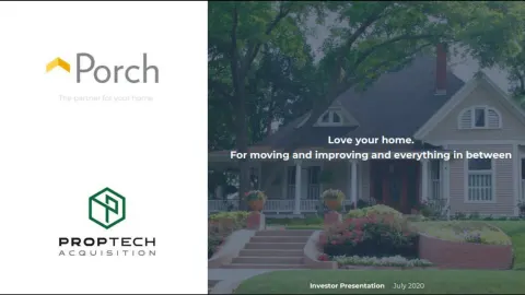 Porch | SPAC Presentation Deck | 48 slides