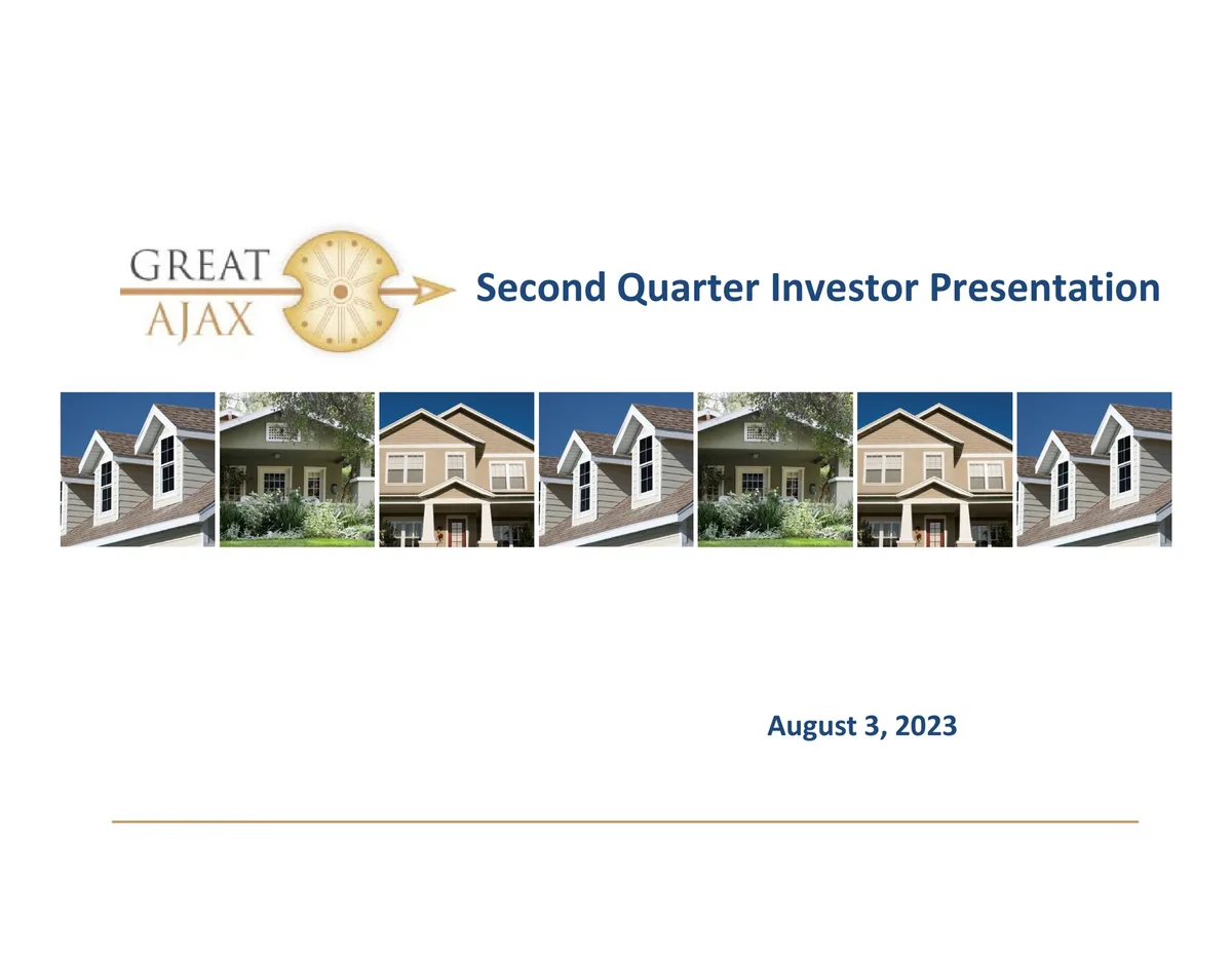 Great Ajax | Results Presentation Deck | 17 slides · slide 1