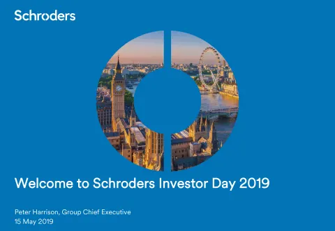 Schroders | Investor Day Presentation Deck | 84 slides