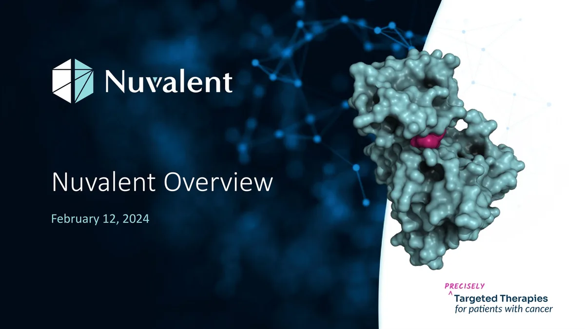 Nuvalent | Investor Presentation Deck | 42 slides · slide 1