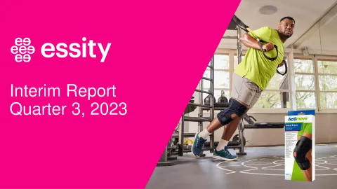 Essity | Results Presentation Deck | 25 slides
