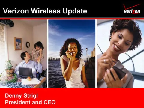 Verizon | Investor Presentation Deck | 29 slides
