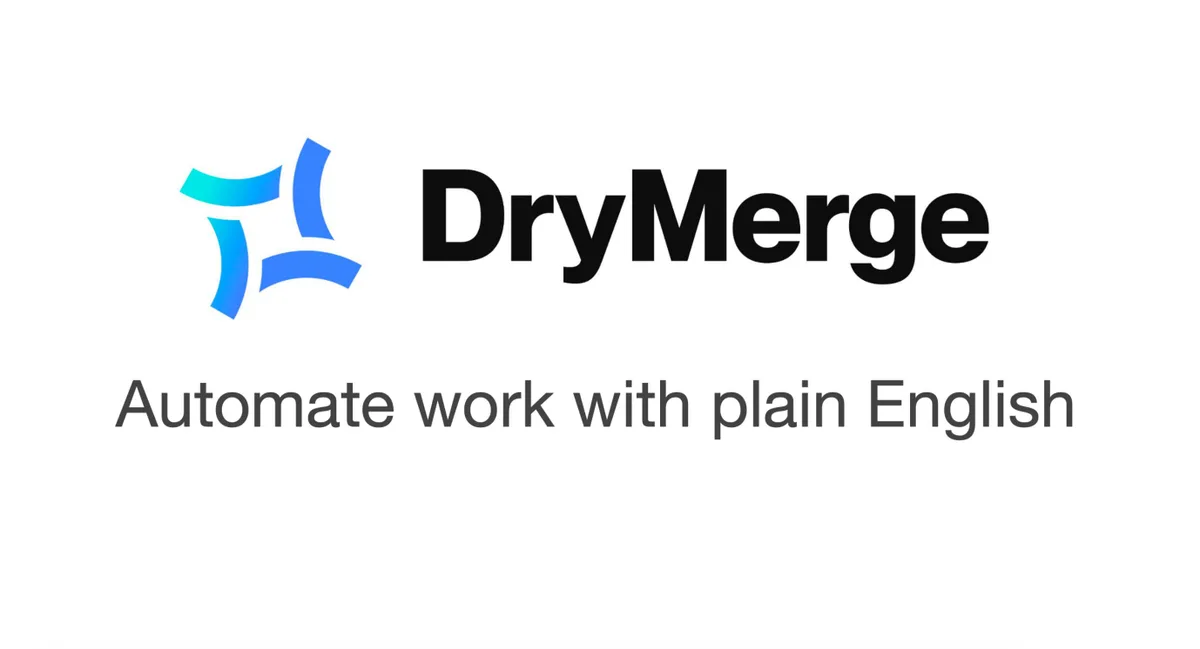 The pitch deck DryMerge's Gen Z founders used to raise $2.2 million · slide 1