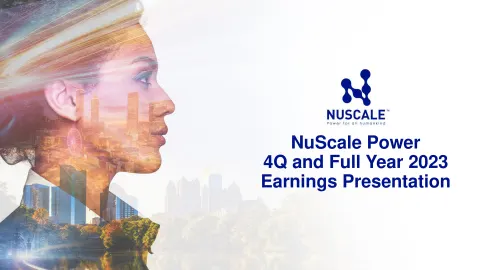 Nuscale | Results Presentation Deck | 12 slides