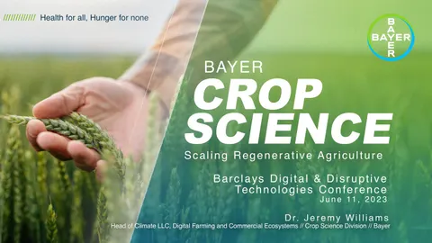 barclays disruptive technologies conference bayer crop science handout 2024.06.11