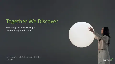 argenx SE | Results Presentation Deck | 24 slides